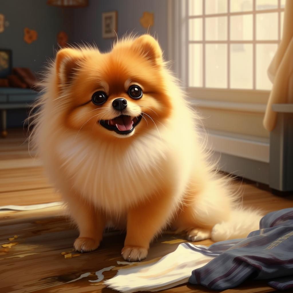 Померанский шпиц Куда обращаться если заболела