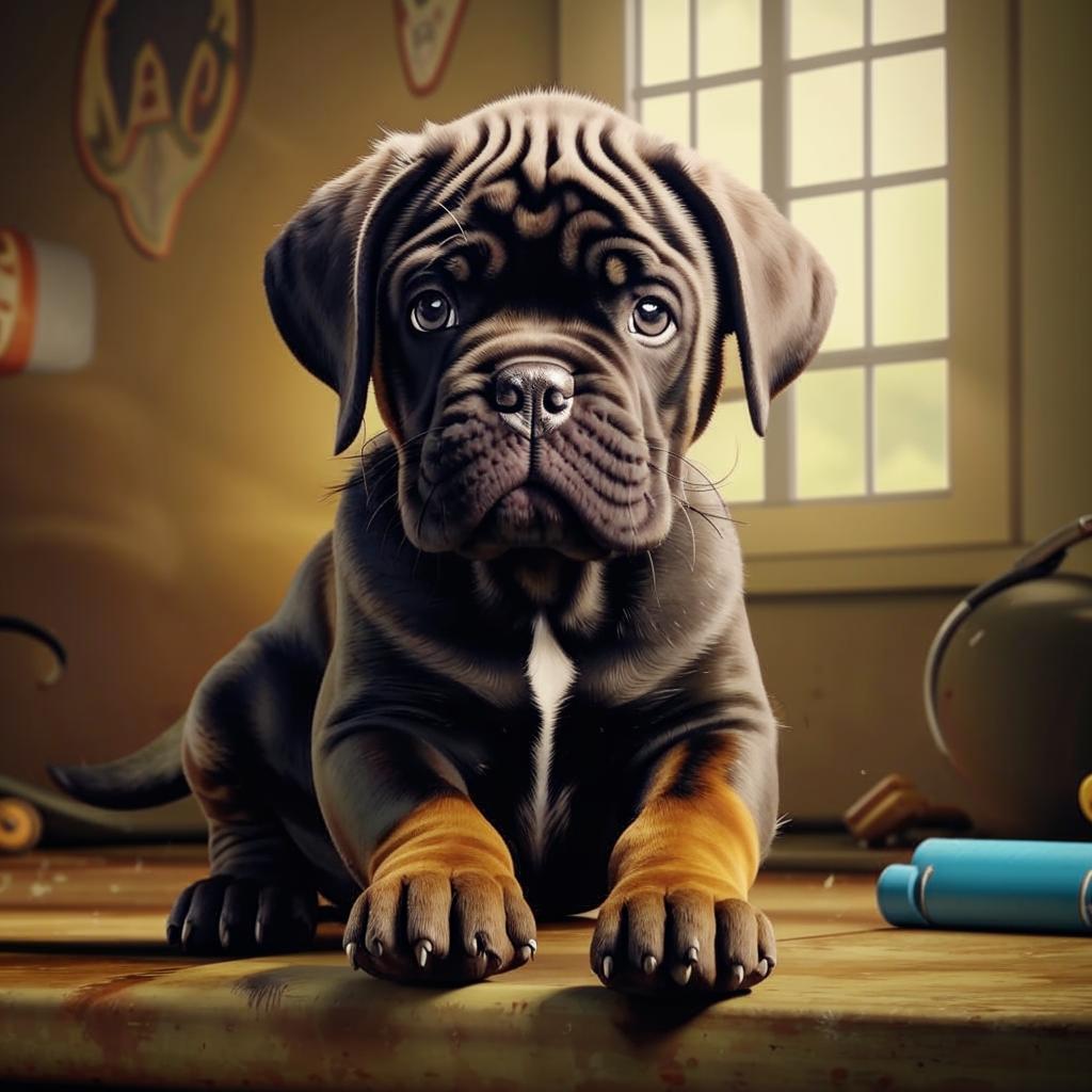 Бордоский дог Воспитание и дрессировка