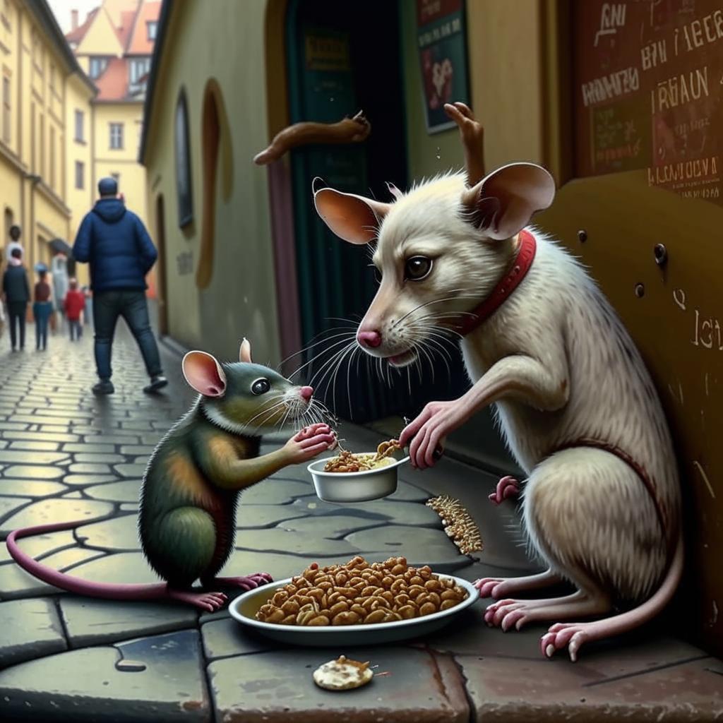 Пражский крысарик Чем кормить