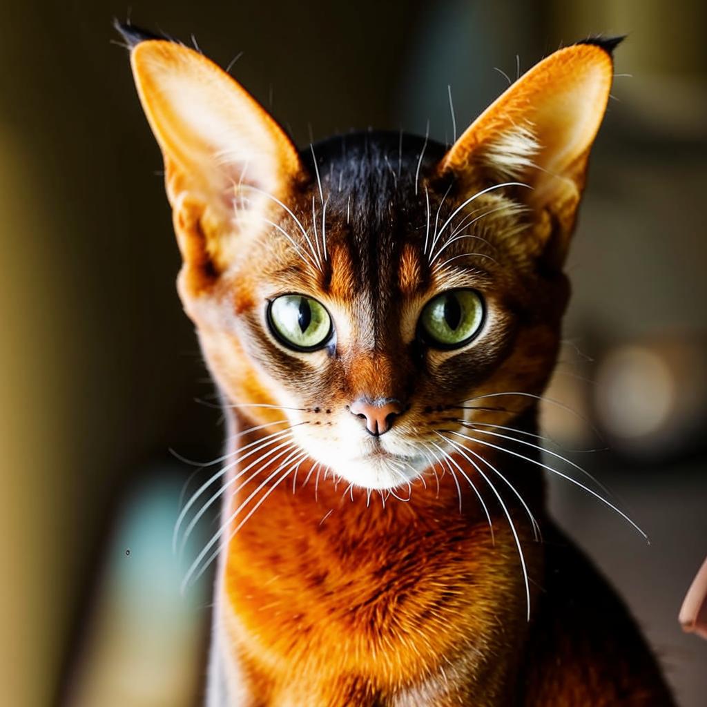 Абиссинская кошка Внешность Абиссинская кошка