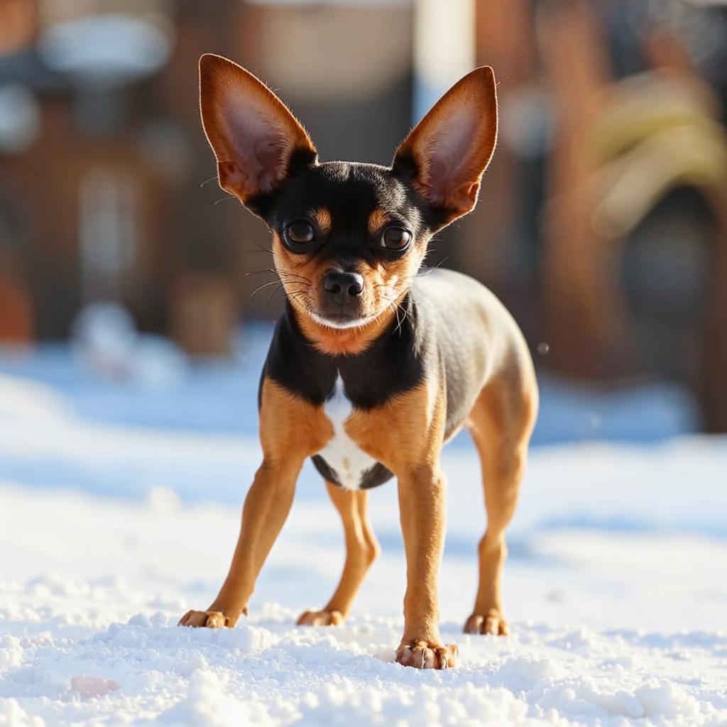 Русский той-терьер Внешность Русский тойтерьер