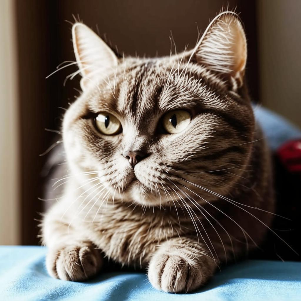 Шотландская прямоухая кошка Чем кормить