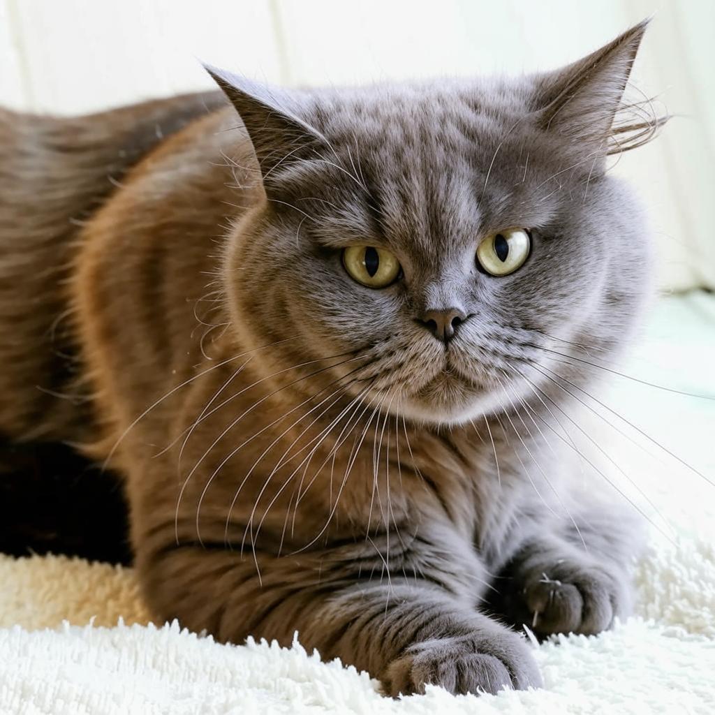 Британская длинношерстная кошка Здоровье и болезни Британская длинношерстная кошка