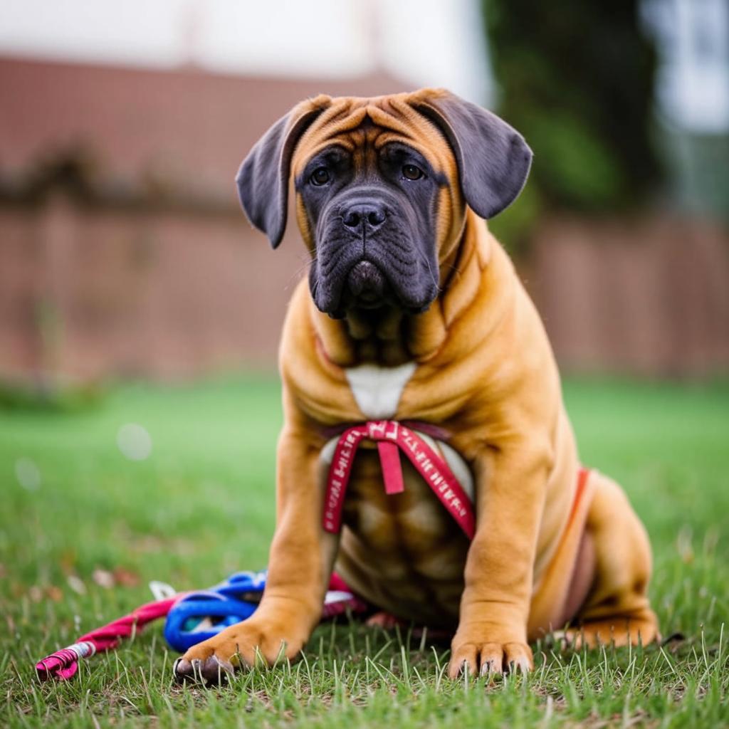 Испанский мастиф Воспитание и дрессировка