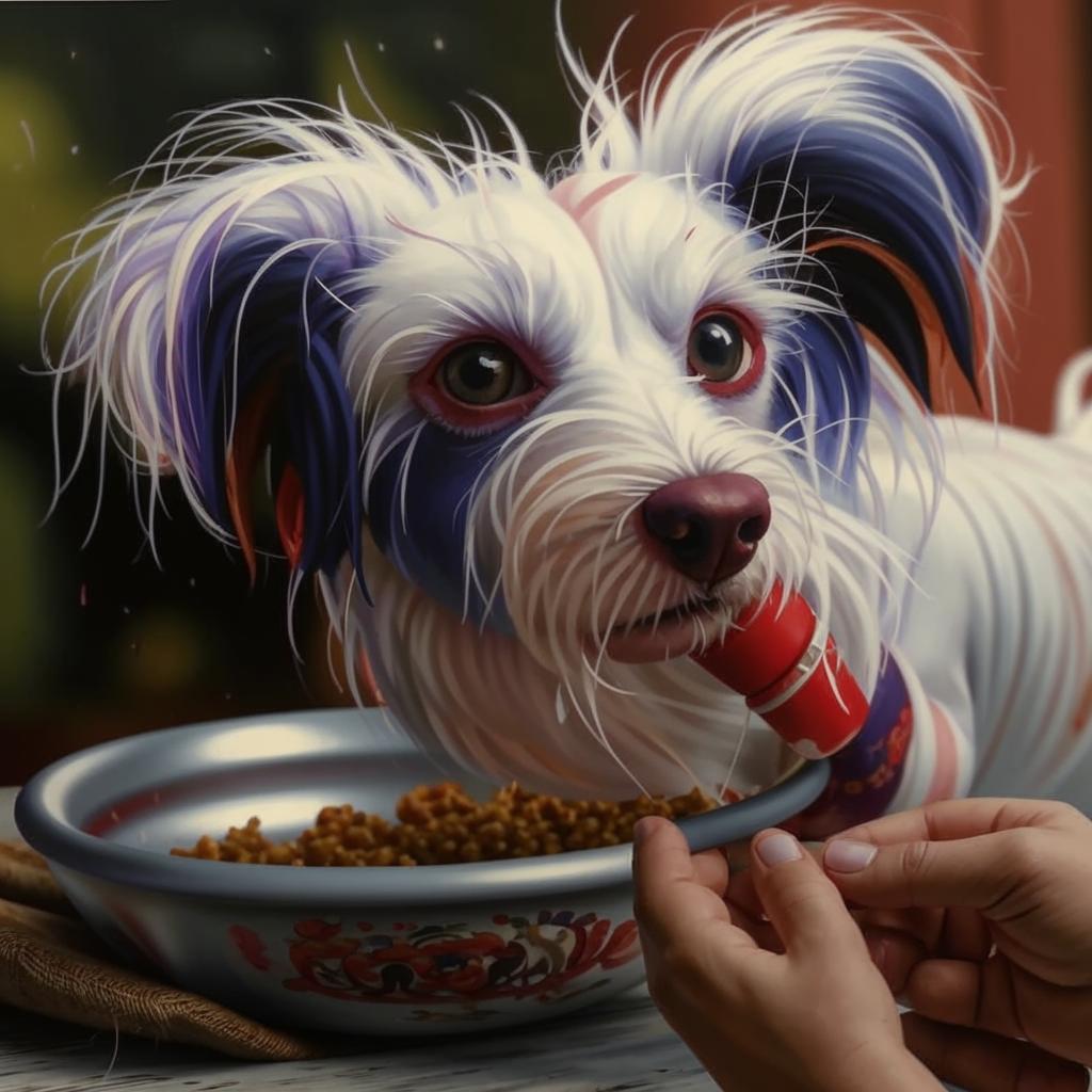 Китайская хохлатая собака Чем кормить