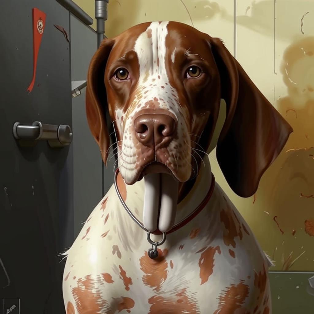 Русская пегая гончая Куда обращаться если заболела