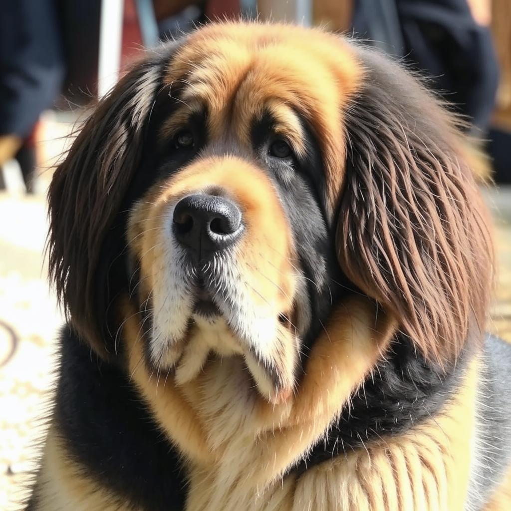 Тибетский мастиф Внешность Тибетский мастиф