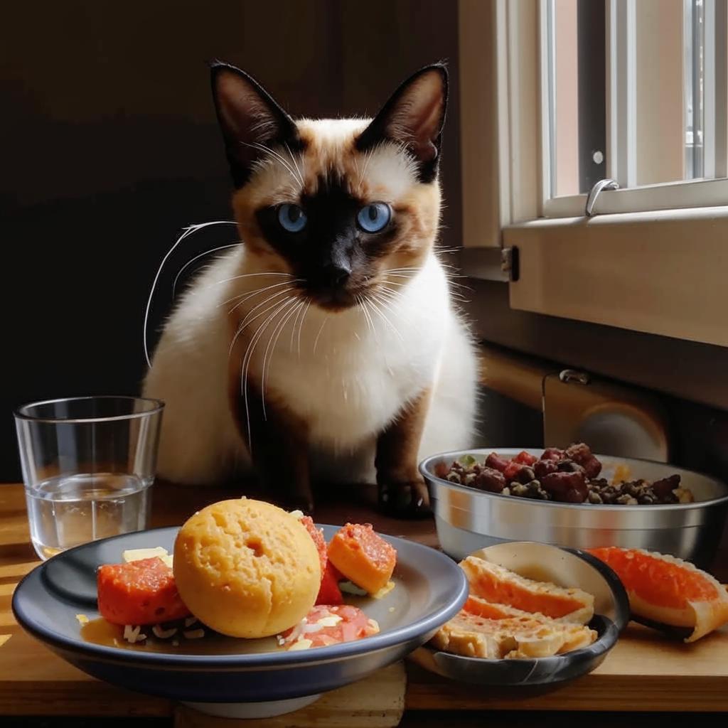 Сиамская кошка Чем кормить