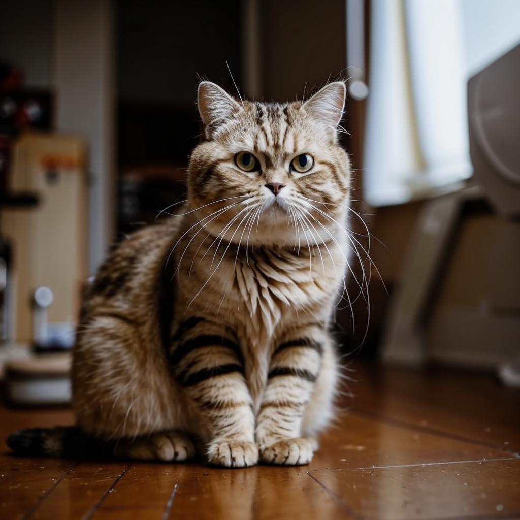 Шотландская прямоухая кошка Куда обращаться если заболела