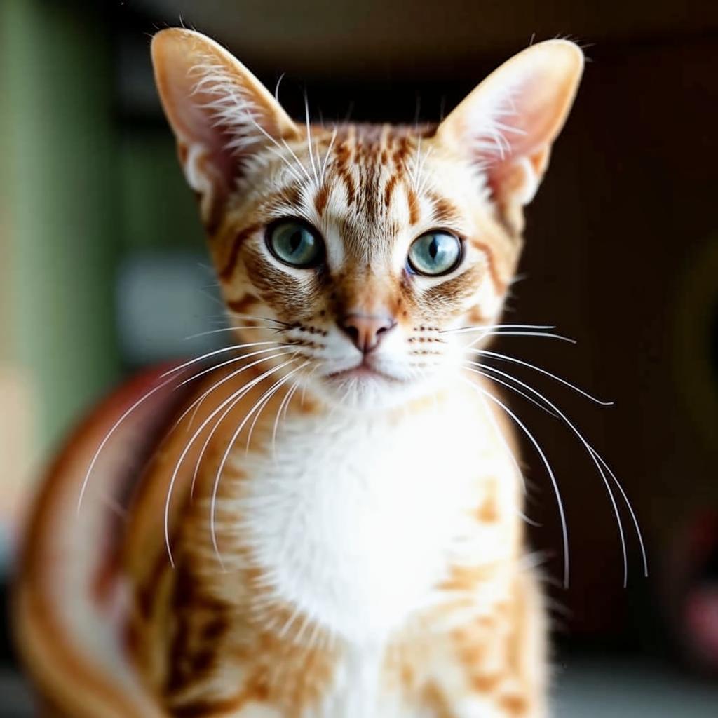 Сингапурская кошка Внешность Сингапурская кошка