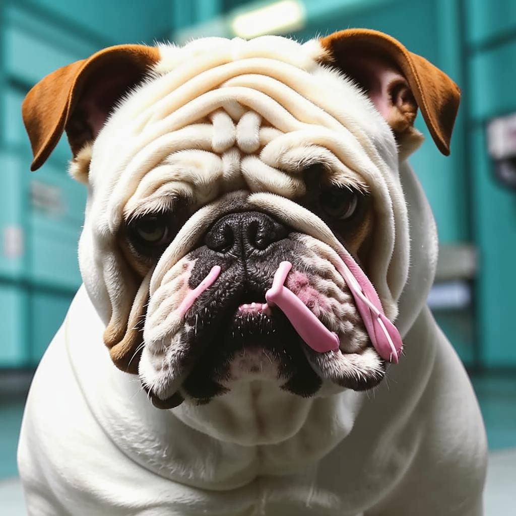 Английский бульдог Куда обращаться если заболела