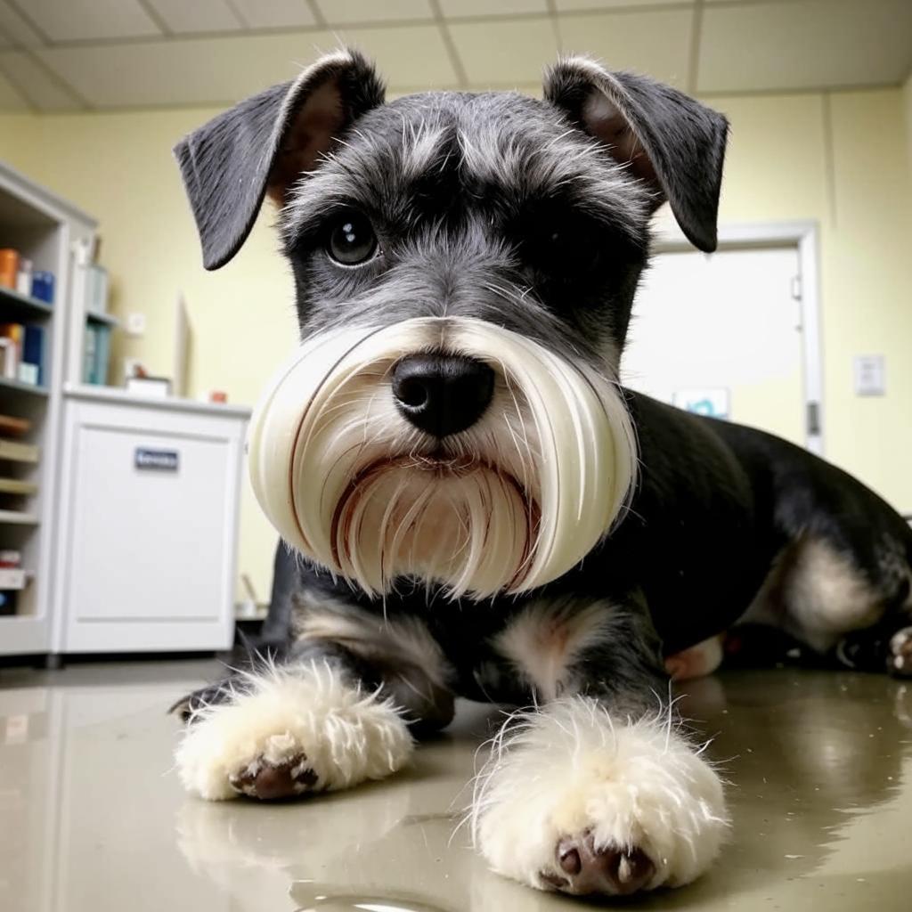 Ризеншнауцер Куда обращаться если собака заболела