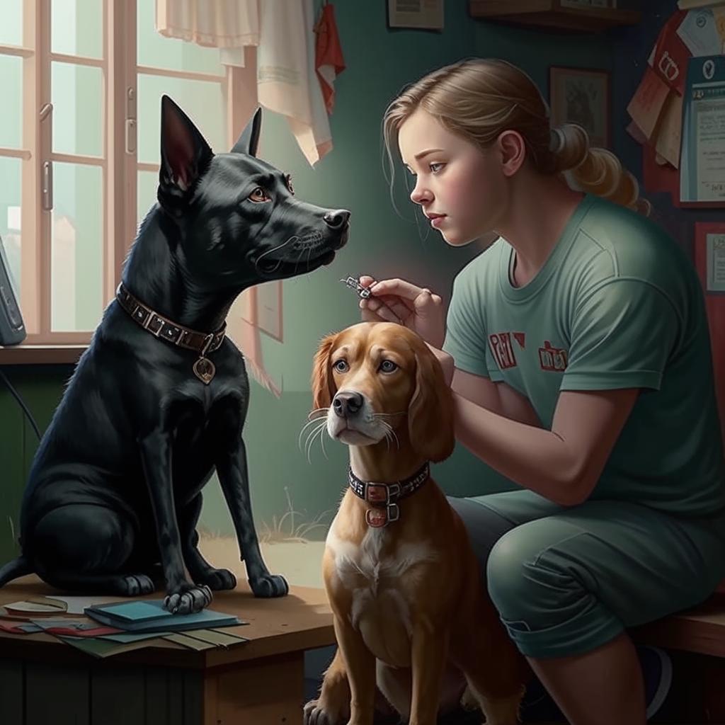 Русская Каштанка Воспитание и дрессировка