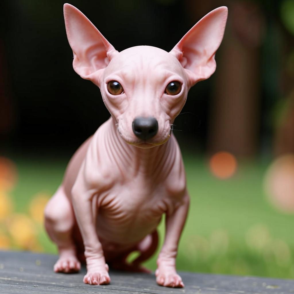 Перуанская голая собака Краткая информация о породе