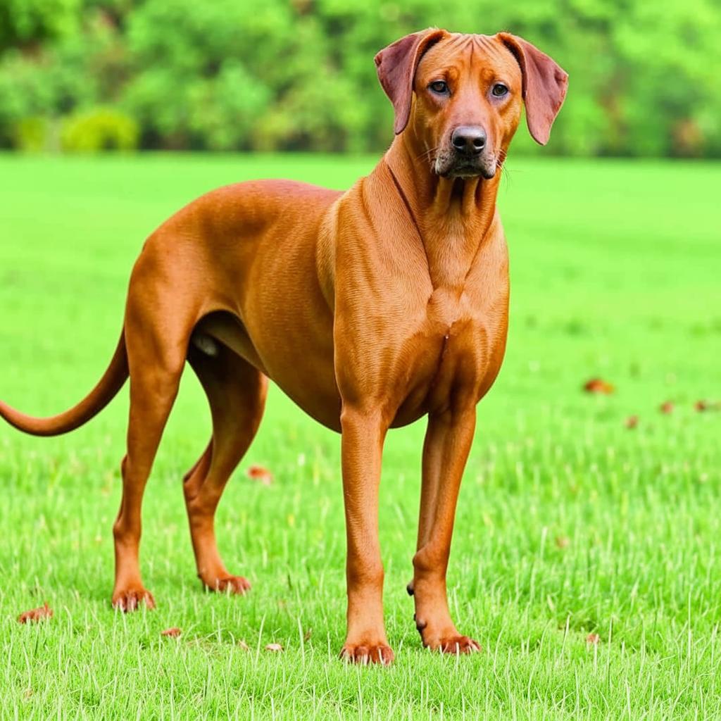 Родезийский риджбек Уход и содержание