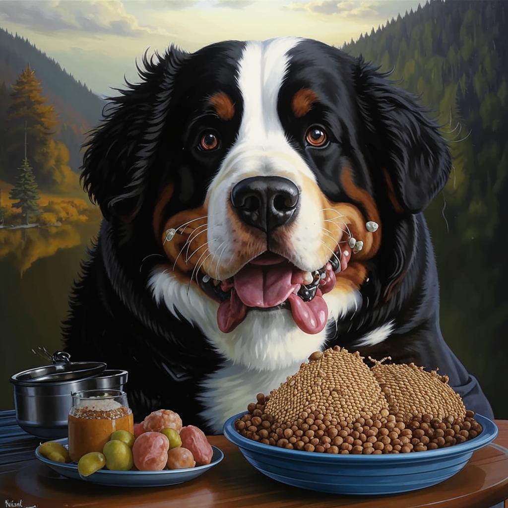 Бернский зенненхунд Чем кормить