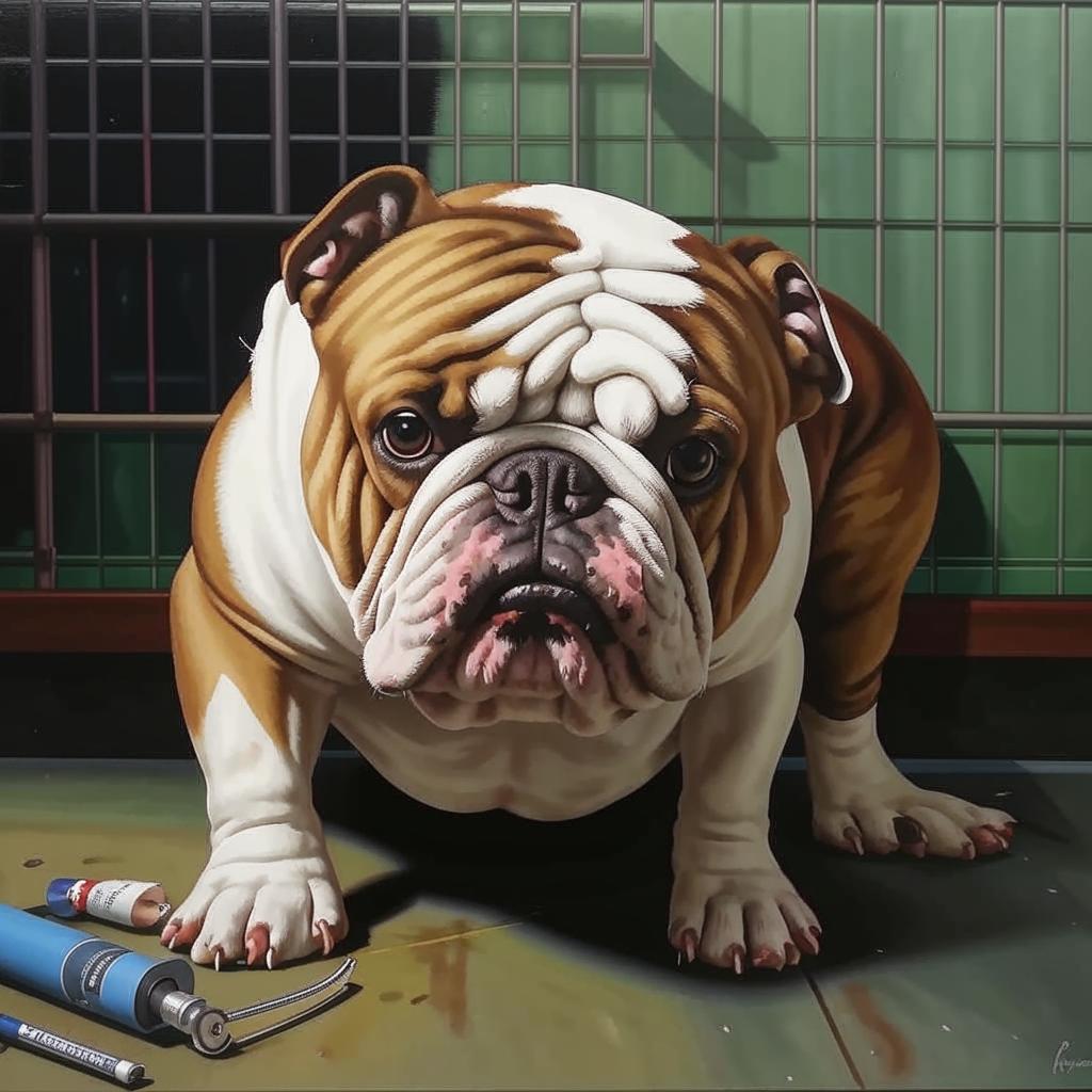 Бультерьер Куда обращаться если заболела