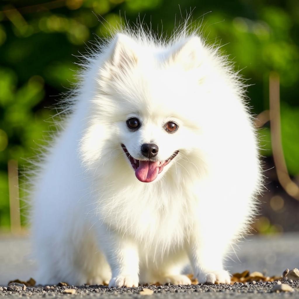 Японский шпиц Уход и содержание