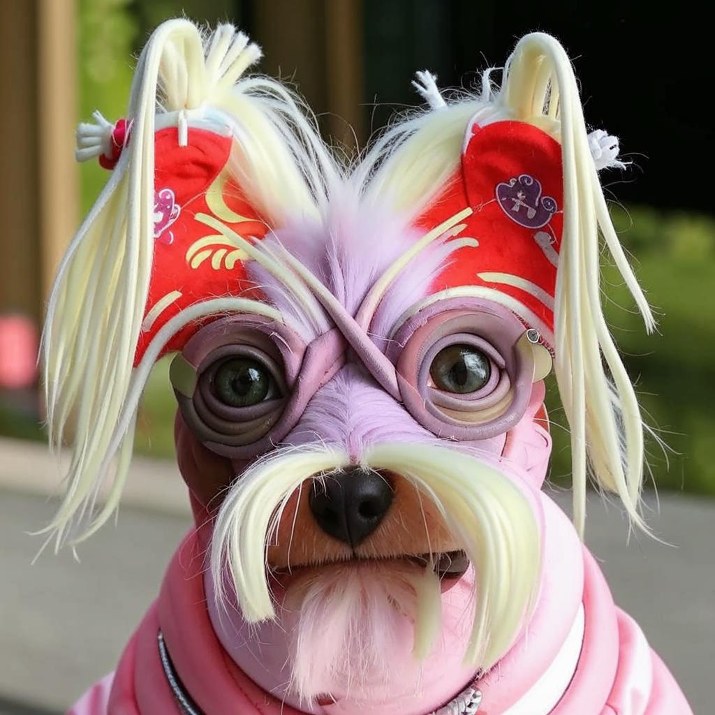 Китайская хохлатая собака Внешность Китайская хохлатая собака