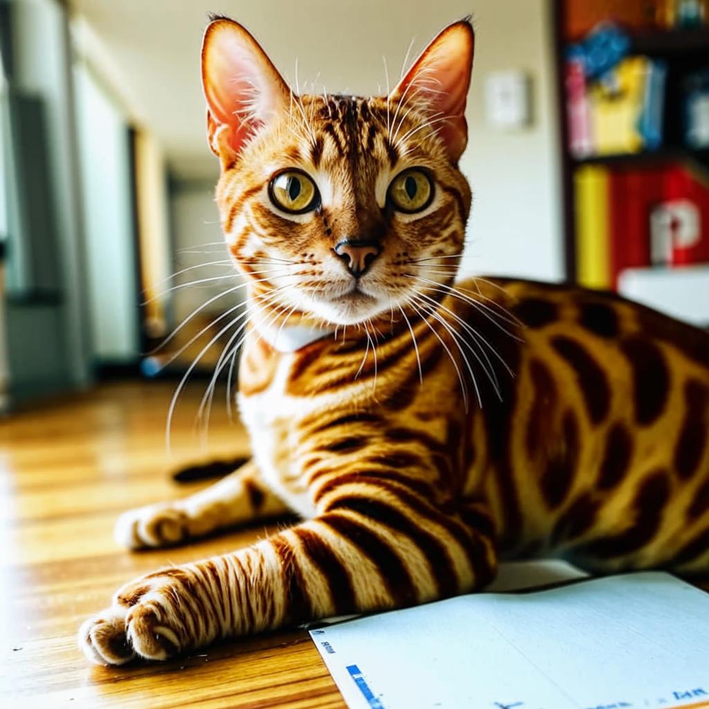 Бенгальская кошка Воспитание и дрессировка