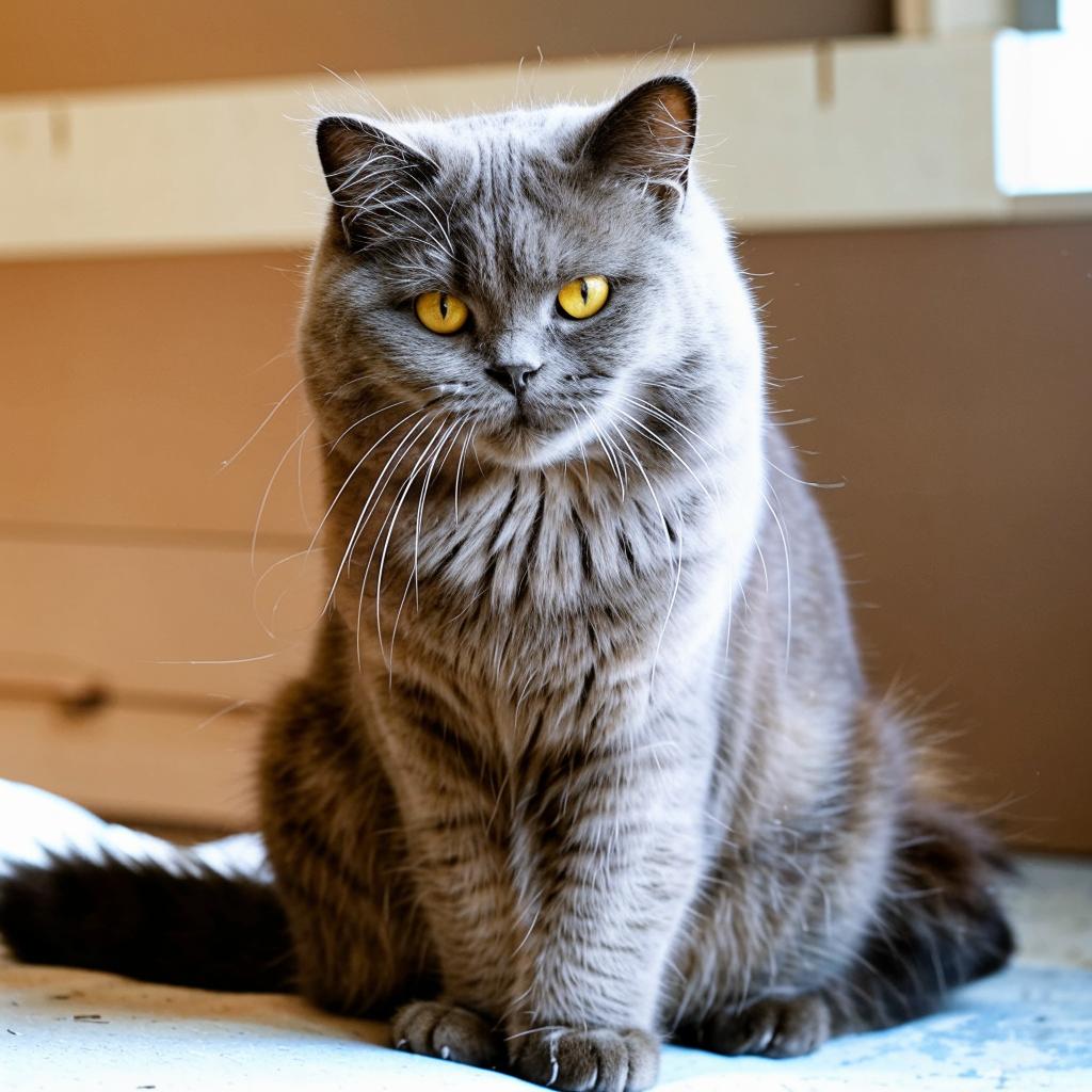Британская длинношерстная кошка Характеристика породы