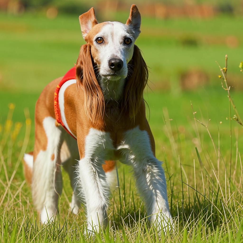 Русская пегая гончая