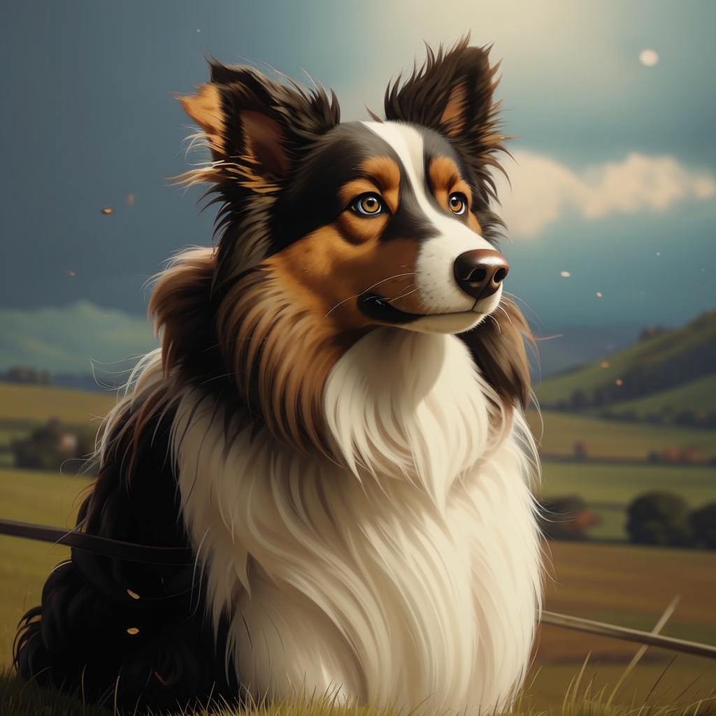 Шотландская овчарка (колли) Характер Шотландская овчарка колли