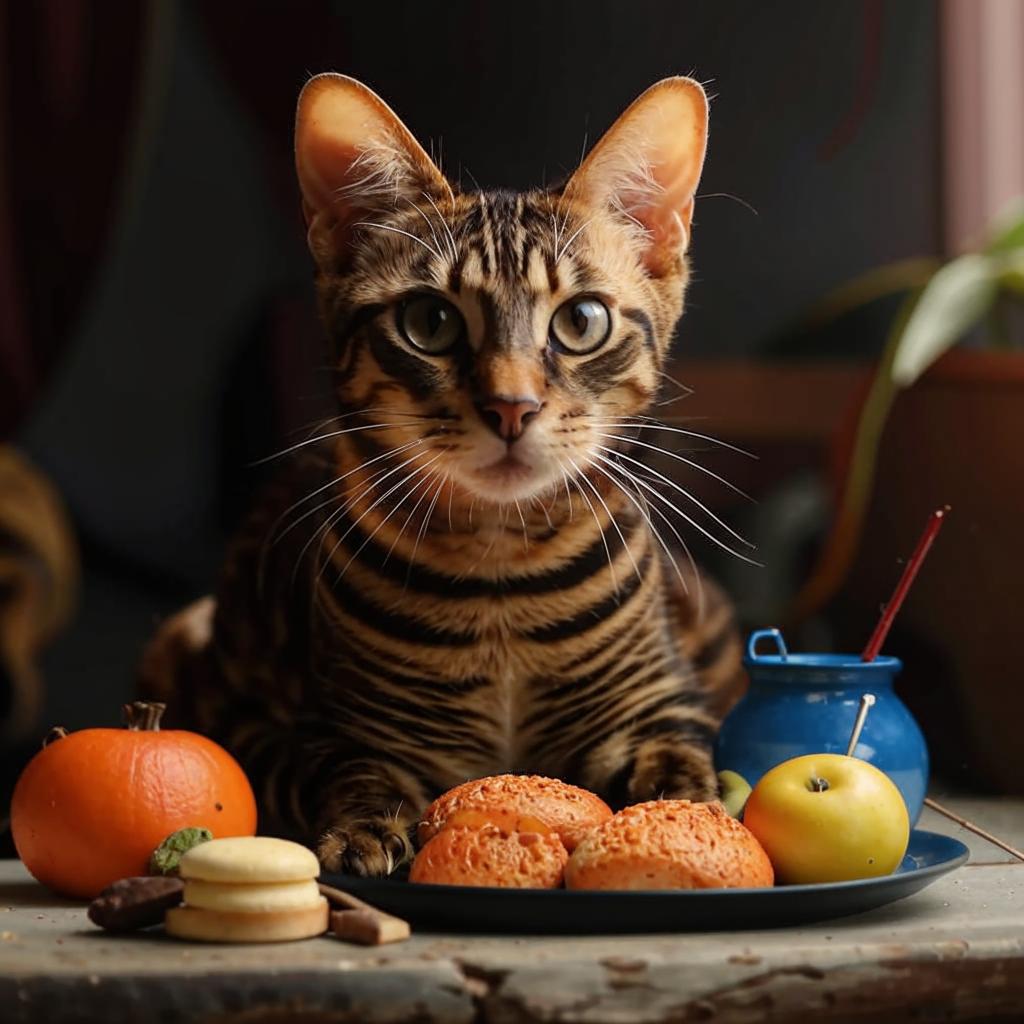 Абиссинская кошка Чем кормить