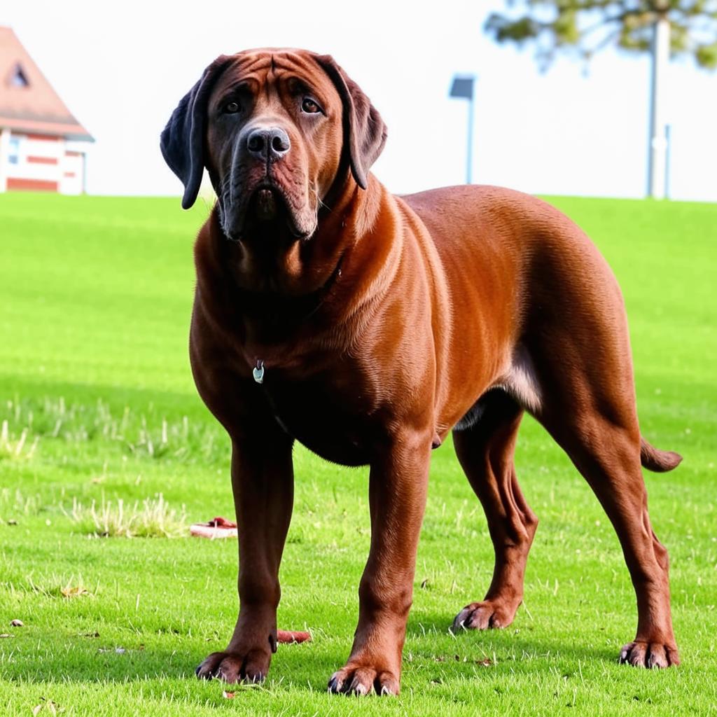 Канарский дог Уход и содержание