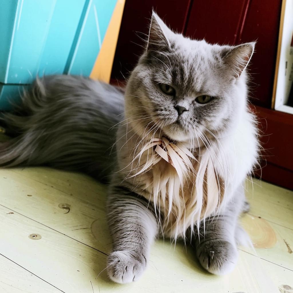 Британская длинношерстная кошка Чем кормить