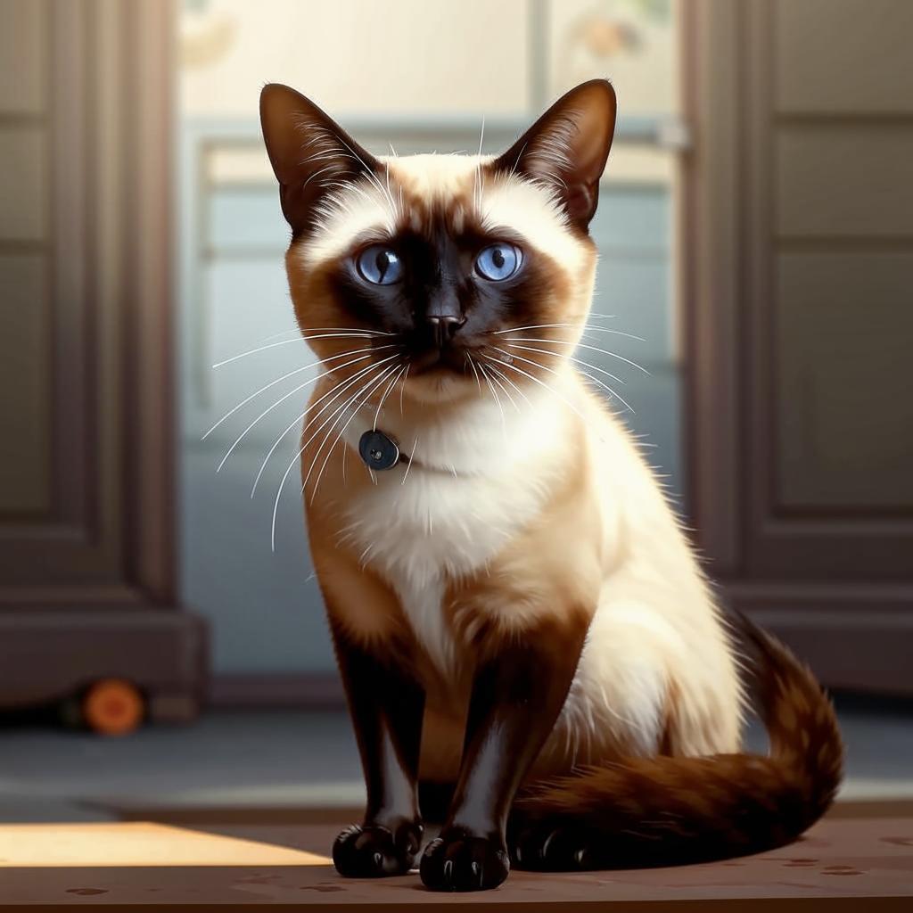 Сиамская кошка Характер Сиамская кошка